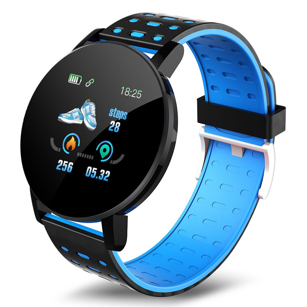 Montre Connectée 119 Plus – Suivi Santé, Bluetooth & Autonomie 7 Jours