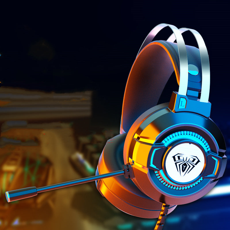 Casque Gaming S602 – Réduction de Bruit, Son 7.1 Virtuel & LED RGB