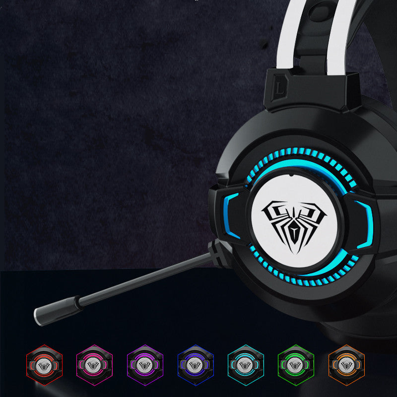 Casque Gaming S602 – Réduction de Bruit, Son 7.1 Virtuel & LED RGB