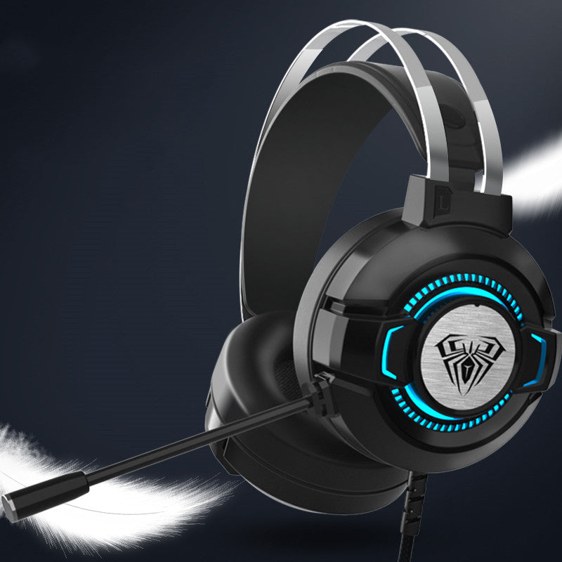 Casque Gaming S602 – Réduction de Bruit, Son 7.1 Virtuel & LED RGB