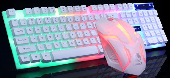 Combo Clavier Souris Gaming GTX300 – Rétroéclairé, 104 Touches, 1600 DPI