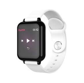 Montre Connectée B57 – Écran Couleur IPS, Compatible iPhone & Android