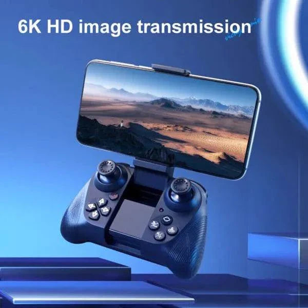 Drone V13 Pro pliable avec double caméra 6K HD, WiFi FPV, trois batteries et télécommande compacte