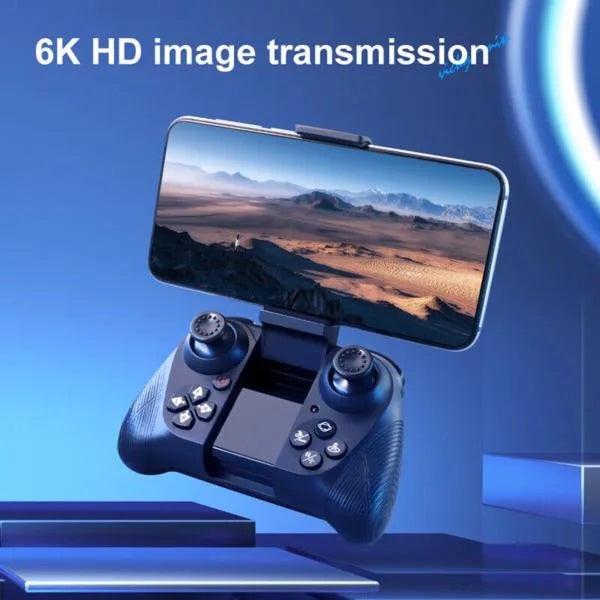 Drone V13 Pro 6K – Double Caméra HD, WiFi FPV Pliable, 3 Batteries