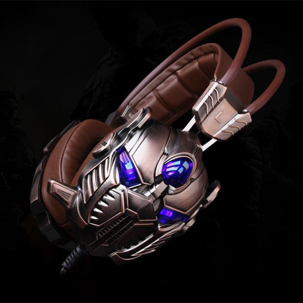 Casque Gaming Pro – Lumineux, Vibrations & Mousse Mémoire