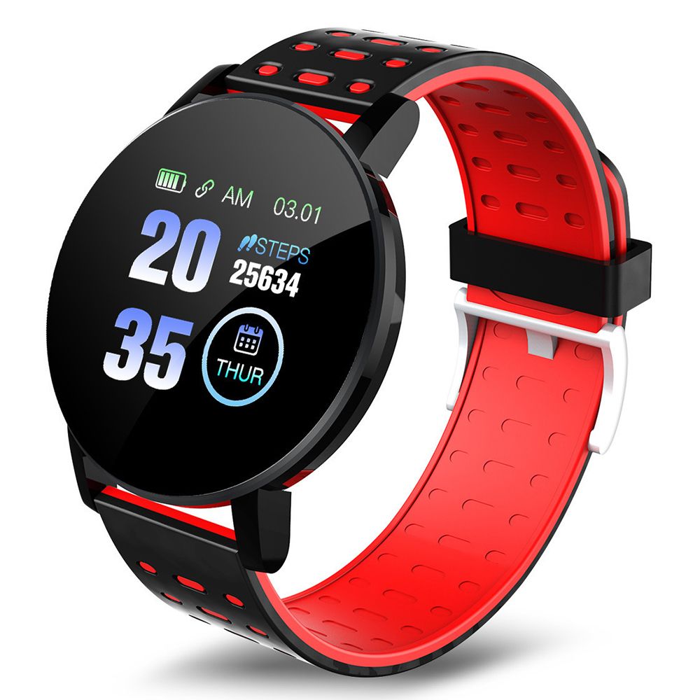 Montre Connectée 119 Plus – Suivi Santé, Bluetooth & Autonomie 7 Jours
