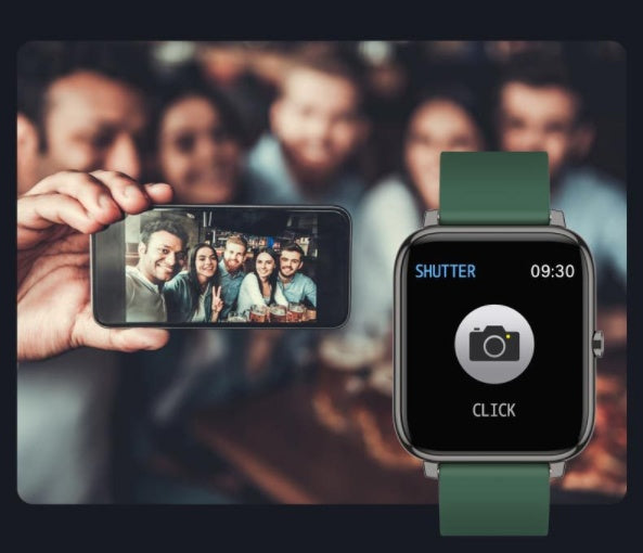 Montre Connectée P22 – Écran IPS Couleur, Bluetooth 4.0, Suivi Santé