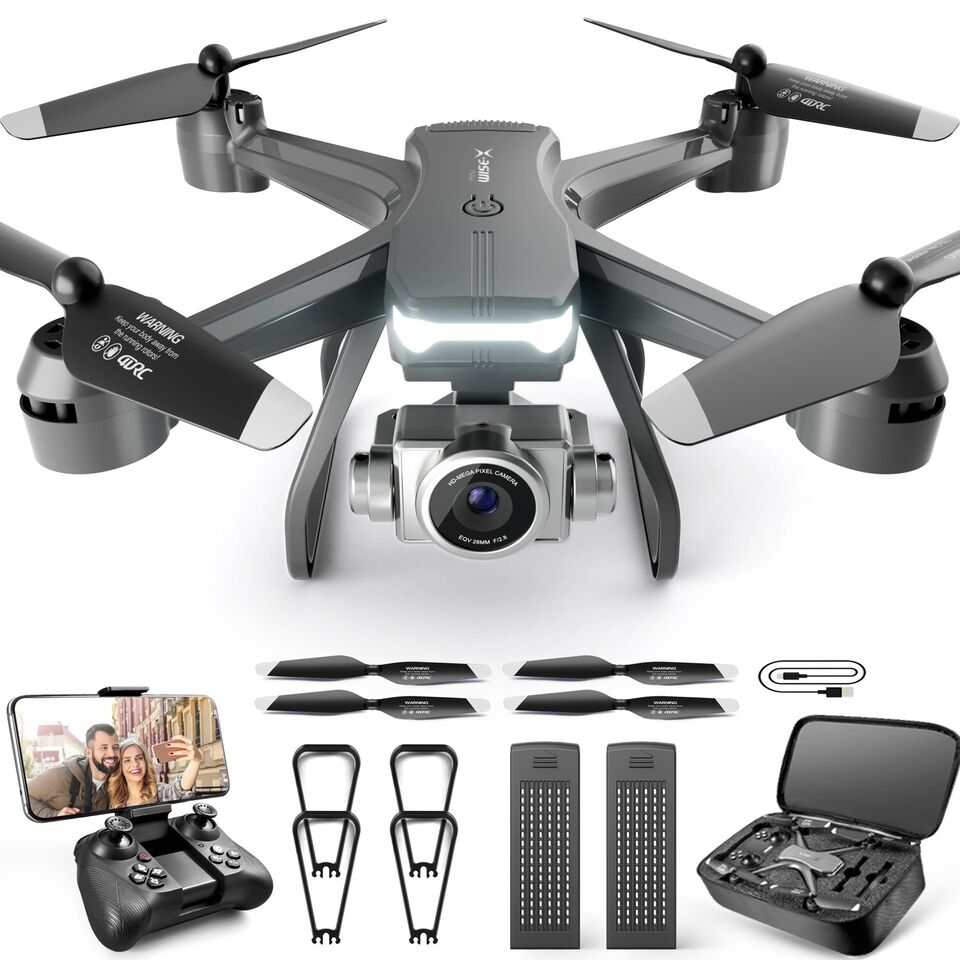Drone V14 Pro 6K double caméra avec WiFi FPV et 30 minutes de vol autonome