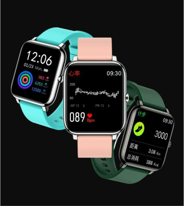 Montre Connectée P22 – Écran IPS Couleur, Bluetooth 4.0, Suivi Santé