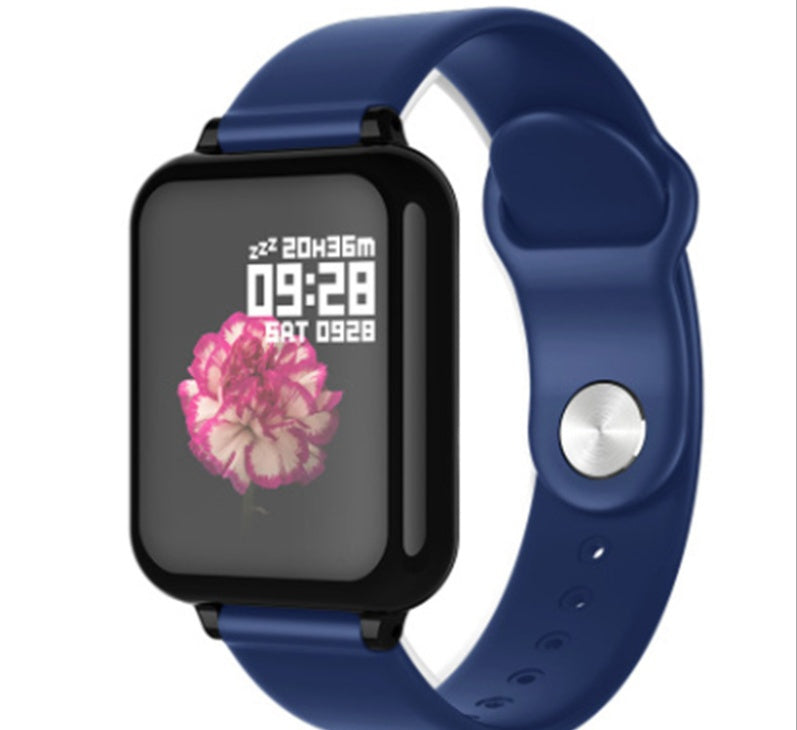 Montre Connectée B57 – Écran Couleur IPS, Compatible iPhone & Android