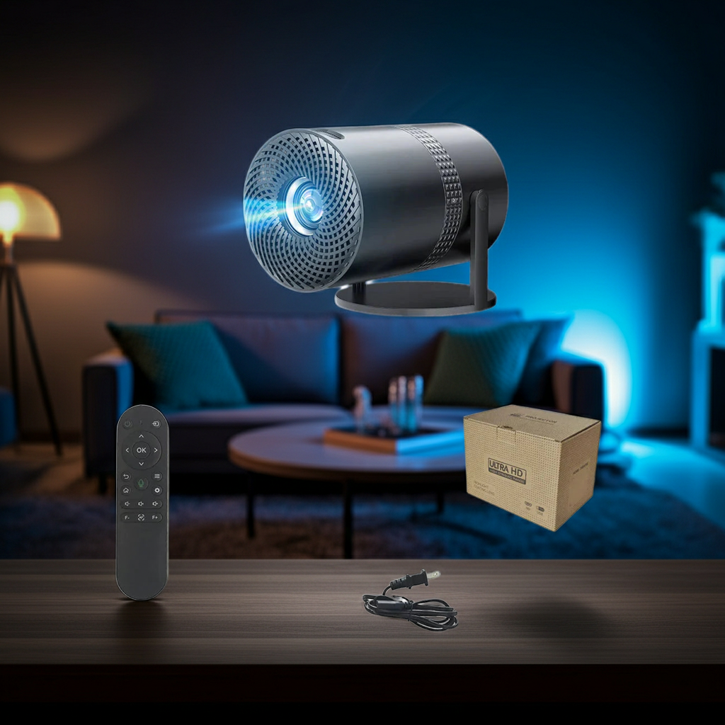 Projecteur Portable Salange P300 – 4K 8K, Android 11, WiFi & Bluetooth 5.1