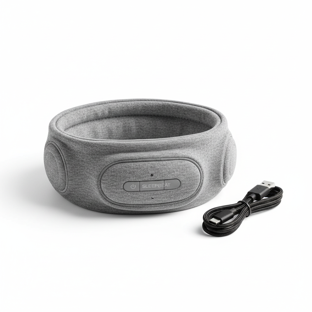 Bandeau Bluetooth pour Dormir – Écouteurs Sans Fil Confortables